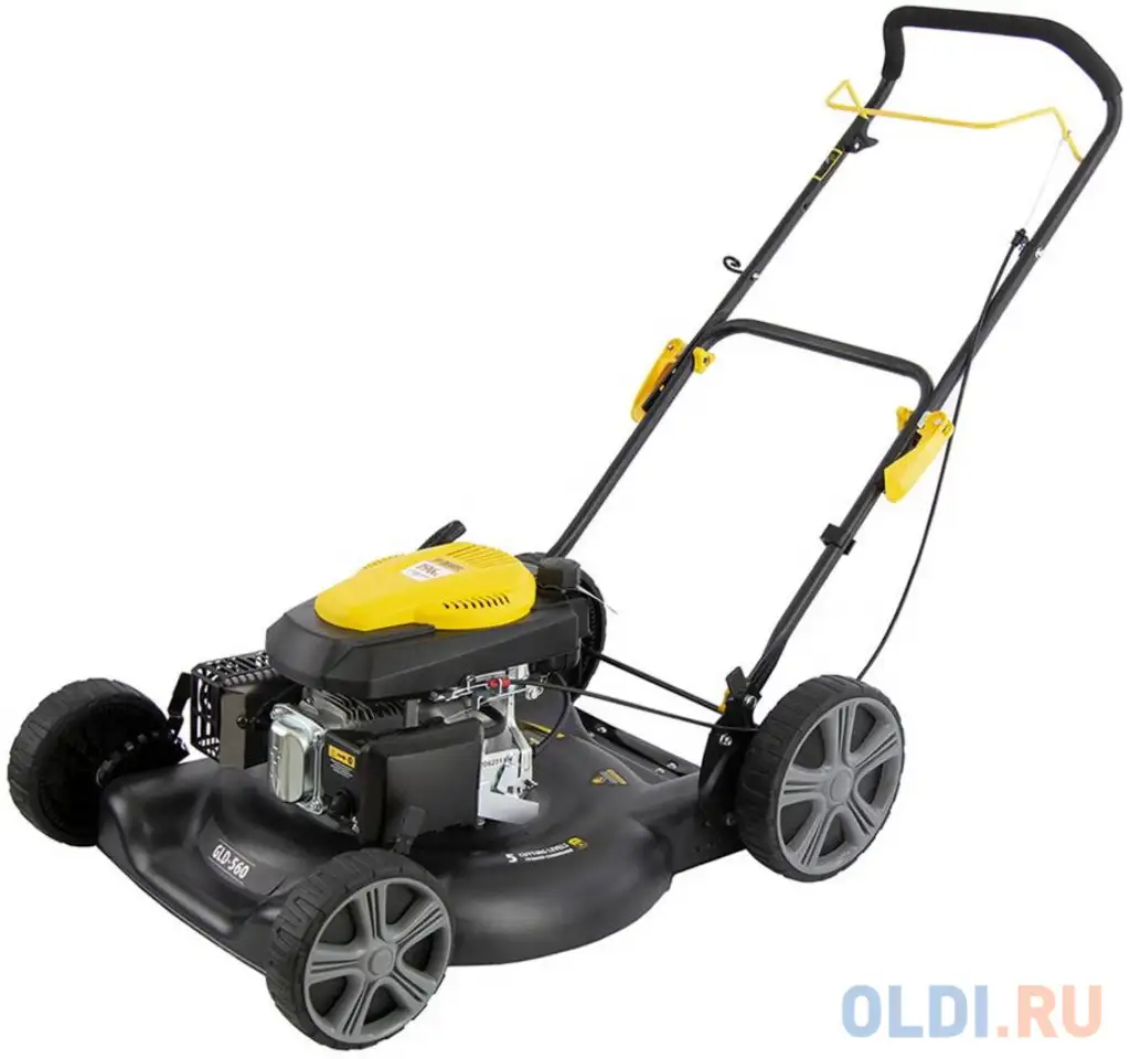Газонокосилка бензиновая denzel gld-560, фотография 1