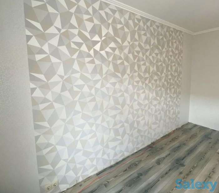 Клеим обои 600тг, фотография 3