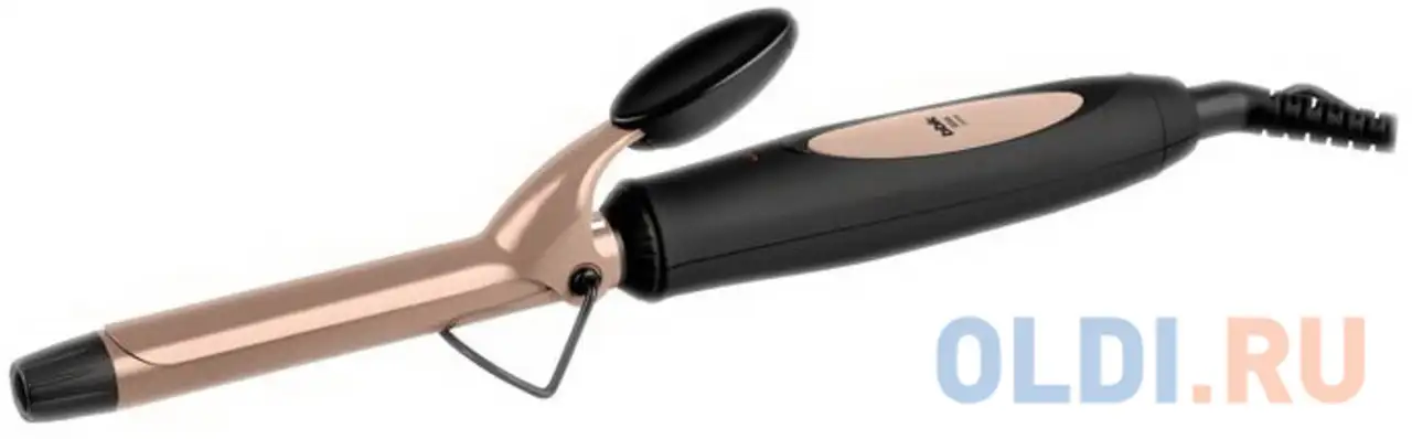 Щипцы bbk bst1119 25вт чёрный шампань, фотография 1