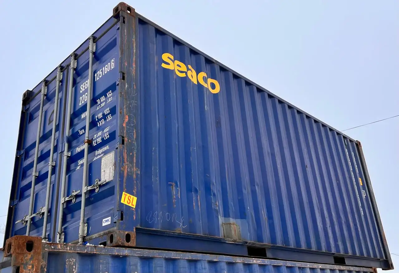 Контейнер морской 20 двадцати футовый, 20НС. Аренда. Казахстан, г. Костанай., фотография 3