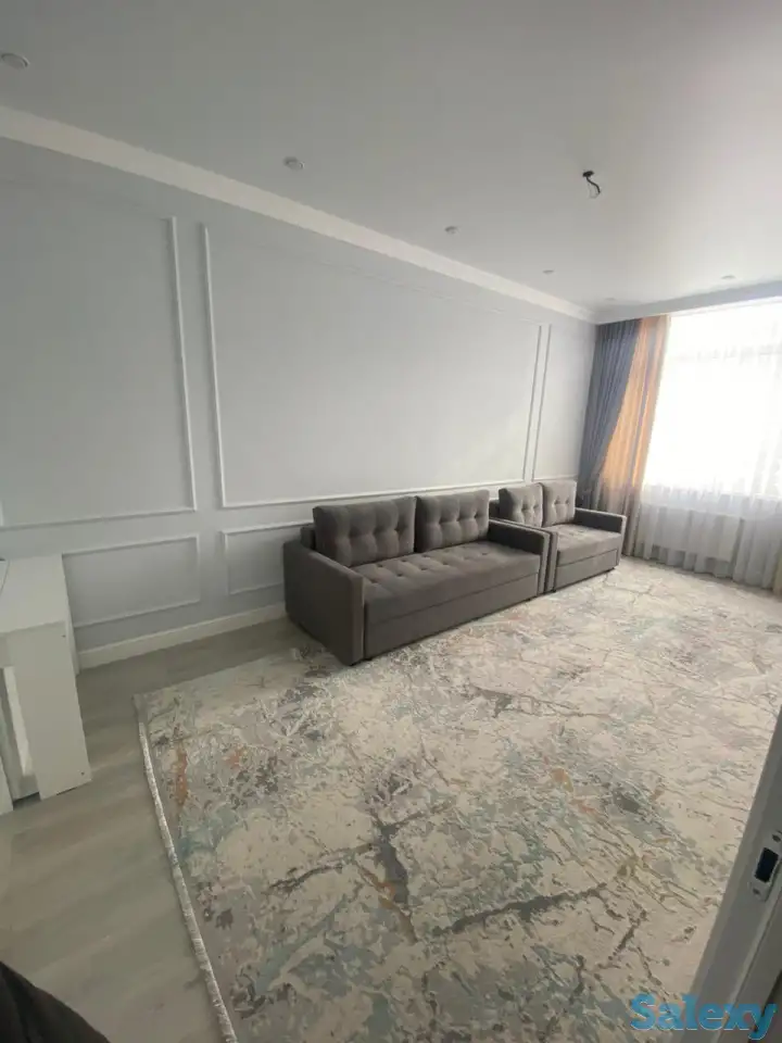 2-комнатная квартира, 60 м², 5/19 этаж, Кабанбай батыра 49а — Ботанический сад, фотография 1