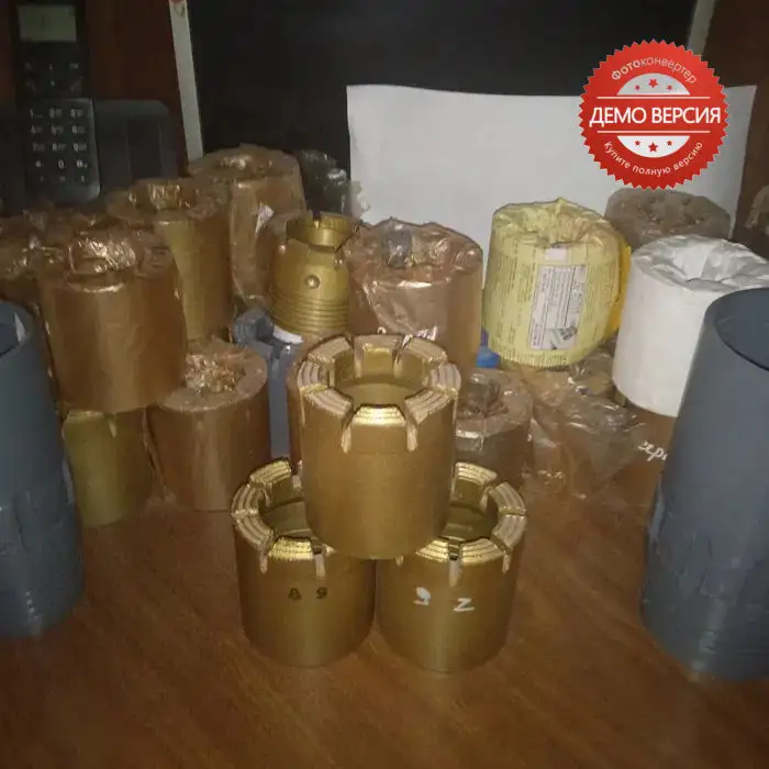 продам алмазные буровые коронки и расширители NQ, фотография 1