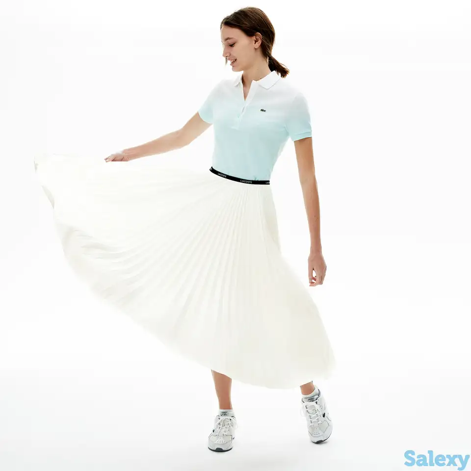 Женская плиссированная юбка lacoste, фотография 1
