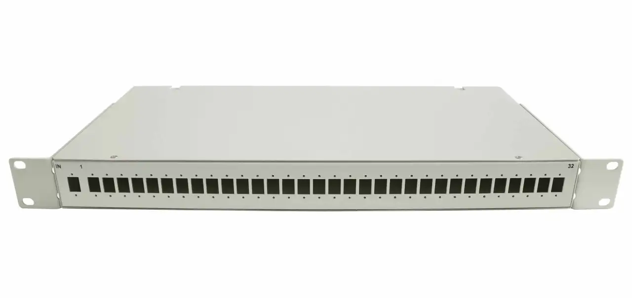 Полка оптическая 32 портов LC SM одномодовый, фотография 1