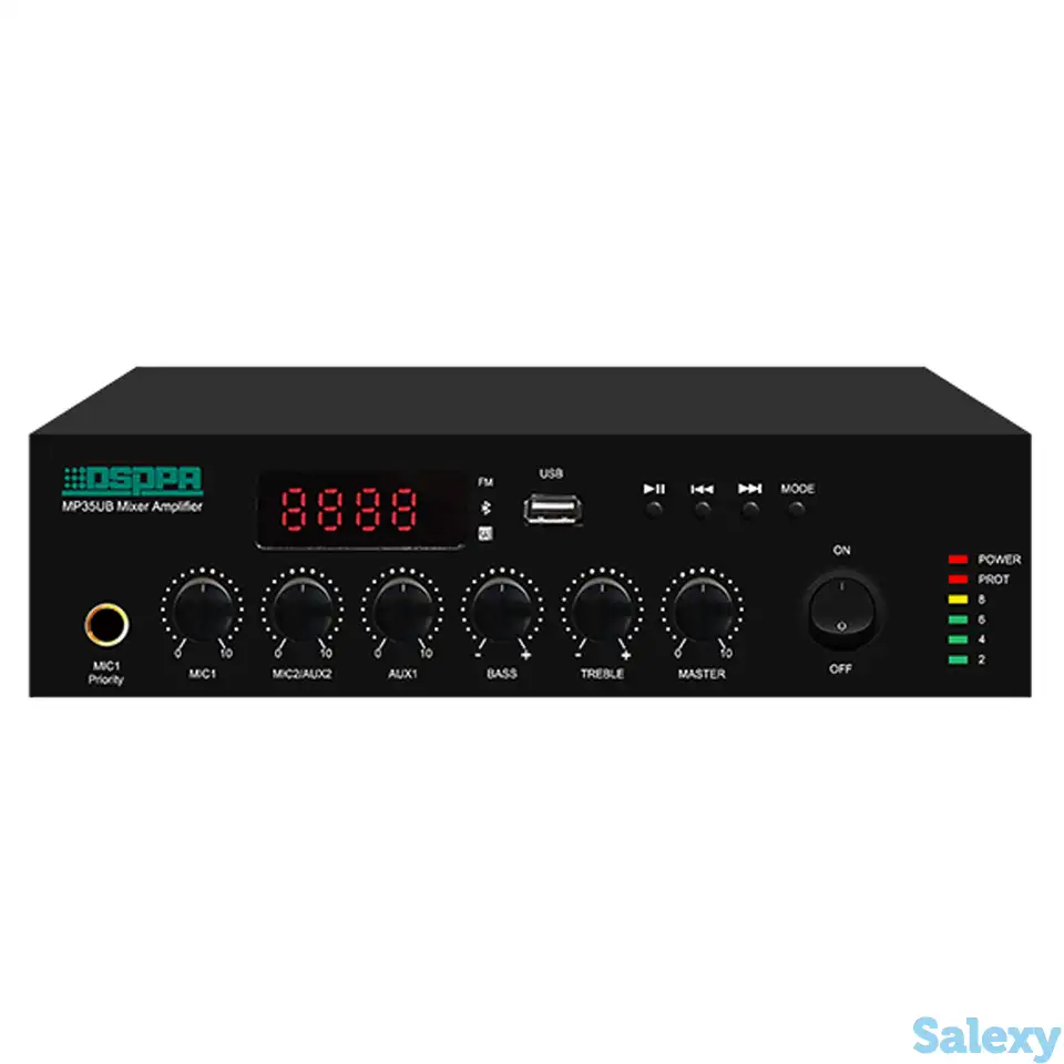 Микшер-усилитель с плеером dsppa mp35ub, фотография 1