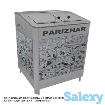 Паротермальная электрическая банная печь Парижар 6.25 квт, фотография 4