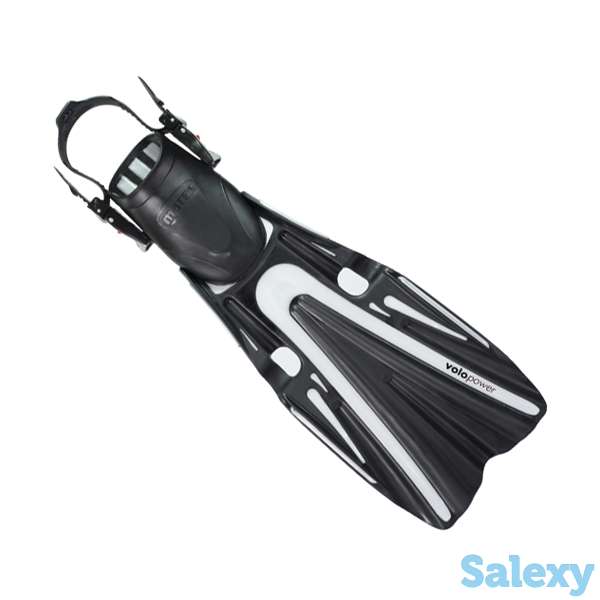 Ласты регулируемые mares volo power цвет желтый, фотография 2