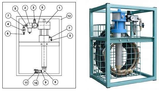 Cистема влажной абразивоструйной очистки w-92, фотография 2
