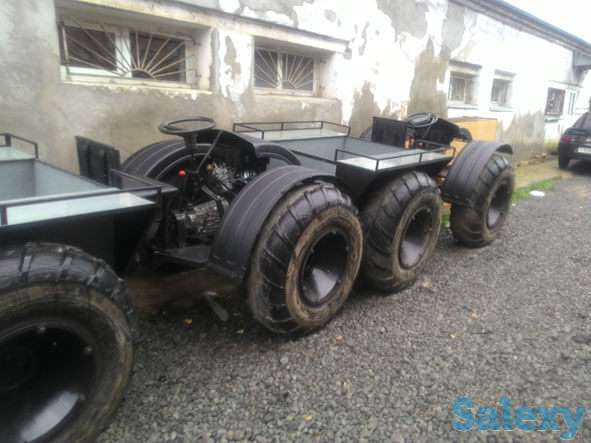 плавающий вездеход болотоход Зис-5, фотография 4