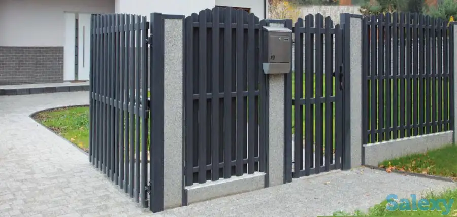 Установка заборного ограждения, фотография 2