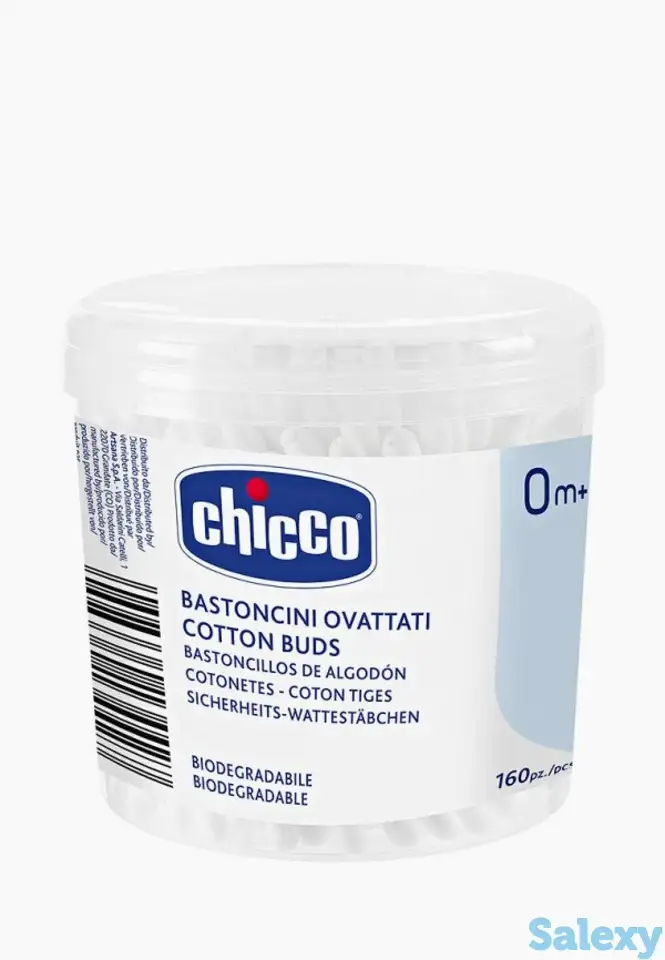 Ватные палочки chicco, фотография 1