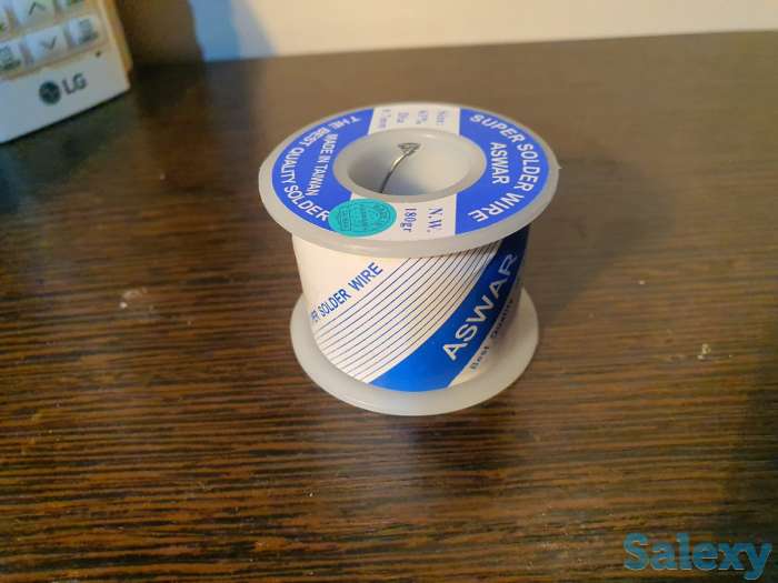 Припой Тайвань (0.7мм - 180 гр, 1 мм - 100 гр), фотография 6