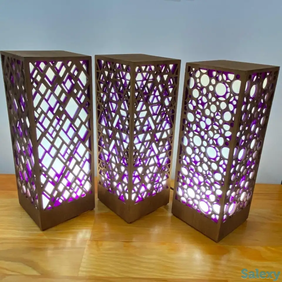 Фиолетовый Интерьерный лампа-ночник, фотография 10