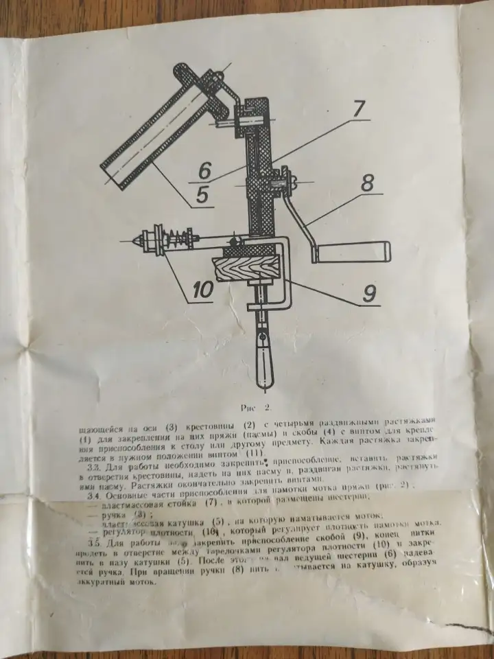 Продам устройство для перемотки ниток, фотография 3