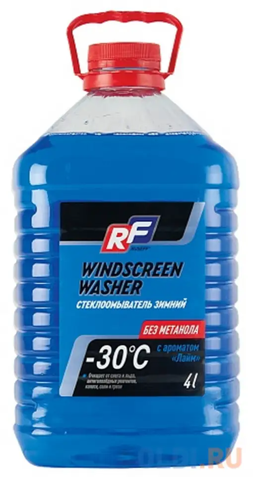 15230n ruseff стеклоомыватель зимний - 30°с  (4л), фотография 1