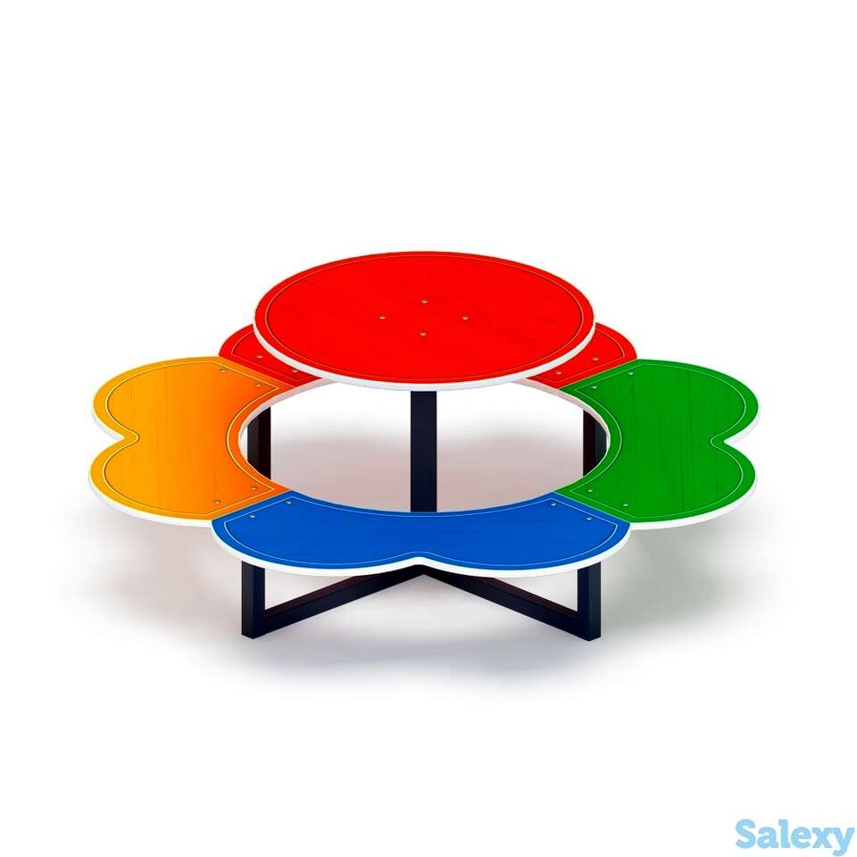 Столик детский ромашка мф 31.01.10-01, фотография 1