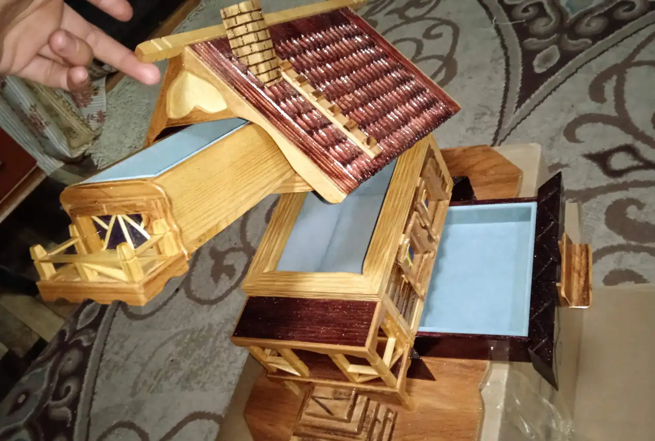 Домик шкатулка ручной работы, фотография 1