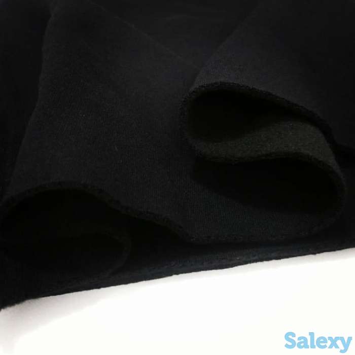 Прдам Футер 3-нитка с начёсом ХАКИ и ЧЕРНЫЙ, фотография 1