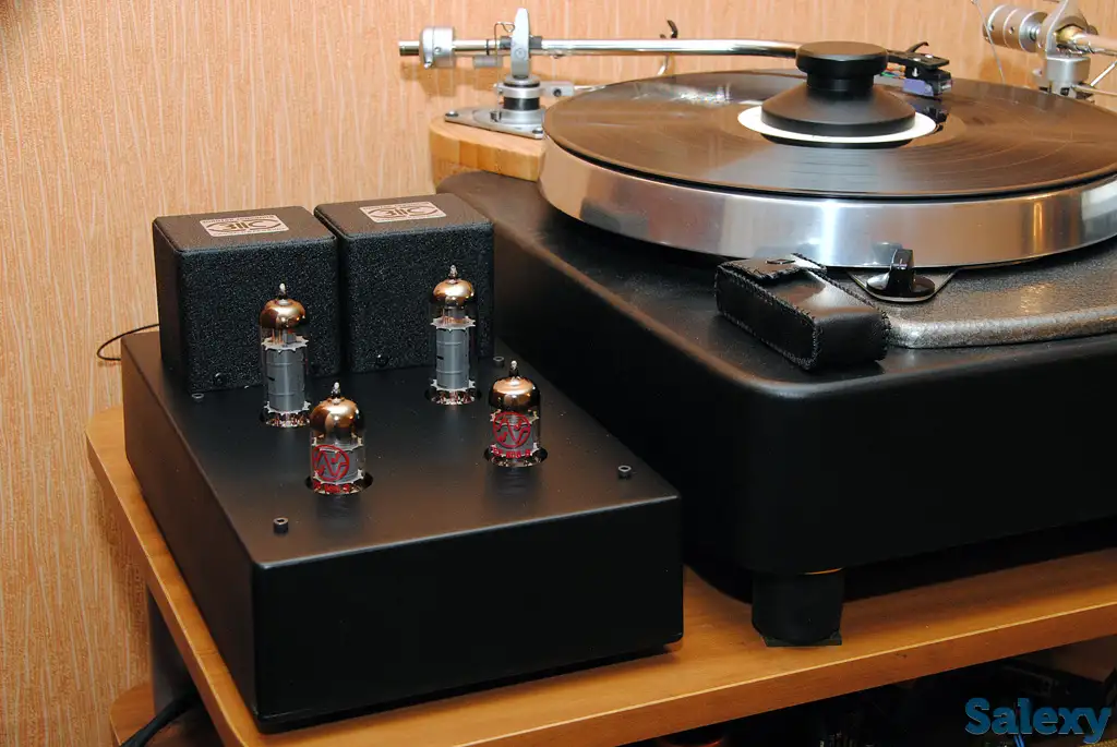 комплект колонок с ламповым усилителем! супер звук, фотография 8