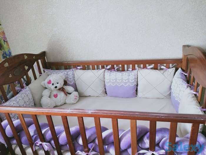 Бортики, кокон для новорождённых, фотография 10