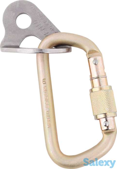 Карабин венто стальной трапеция высота 512 с муфтой, фотография 4