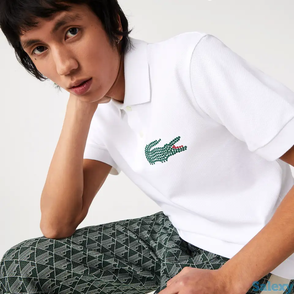 Мужское поло lacoste made in france, фотография 1