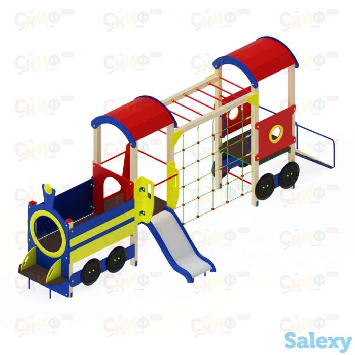 Детский игровой комплекс «Паровозик» ДИК 1007, фотография 1