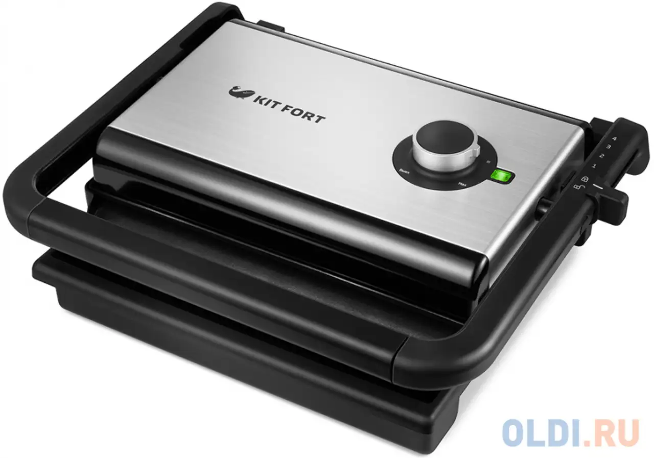 Электрогриль kitfort кт-1637 1200вт черный, фотография 1