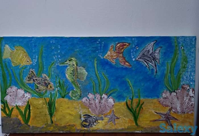 Продам картины авторские(нарисованы  мной)Природа . Материал доска. Размер 28*53 ,Природа Сибири материал доска 28*53,, фотография 3