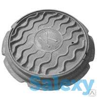 Люк чугунный тип Л с шарниром, фотография 1