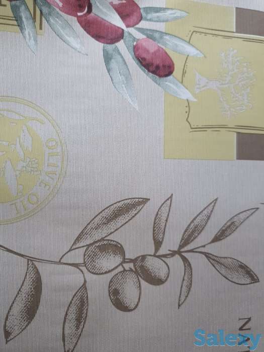 Клеенка для стола  Скатерть клеенка классическая с оливками, фотография 6