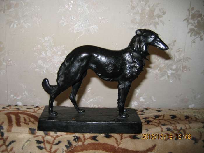 Статуэтка Борзая Касли литьё, фотография 1