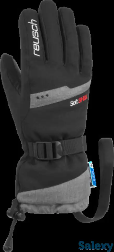 Перчатки reusch 18-19 coral r-tex xt black/black melange, фотография 1