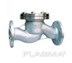 Клапан обратный горизантальный стальной, фотография 1