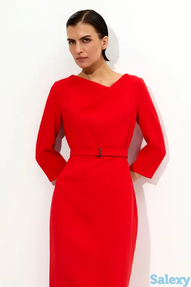 Платье в красном оттенке vassa&co, фотография 1