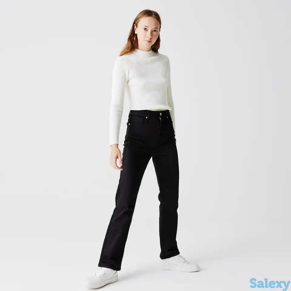 Женские джинсы с высокой талией lacoste, фотография 1