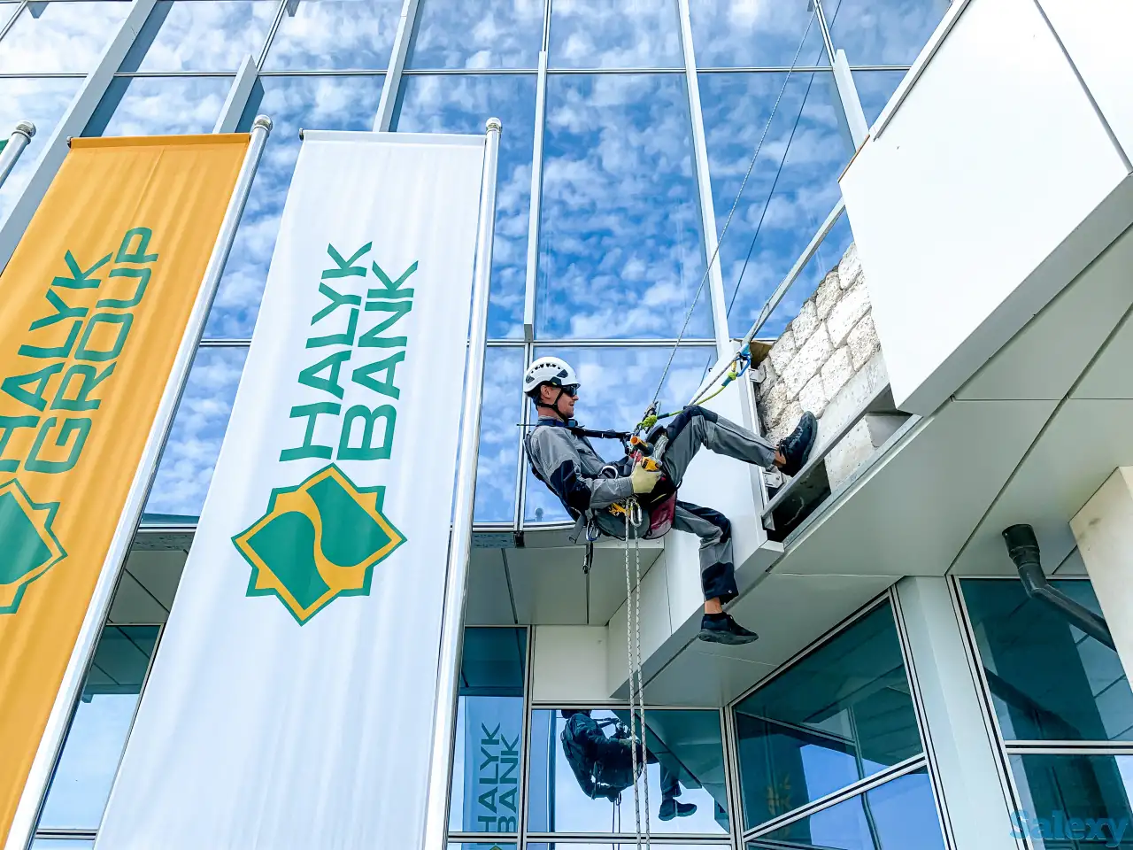 Высотно-монтажные работы / Высотный монтаж / Промышленный альпинизм / Высотные работы / Альпинисты, фотография 5