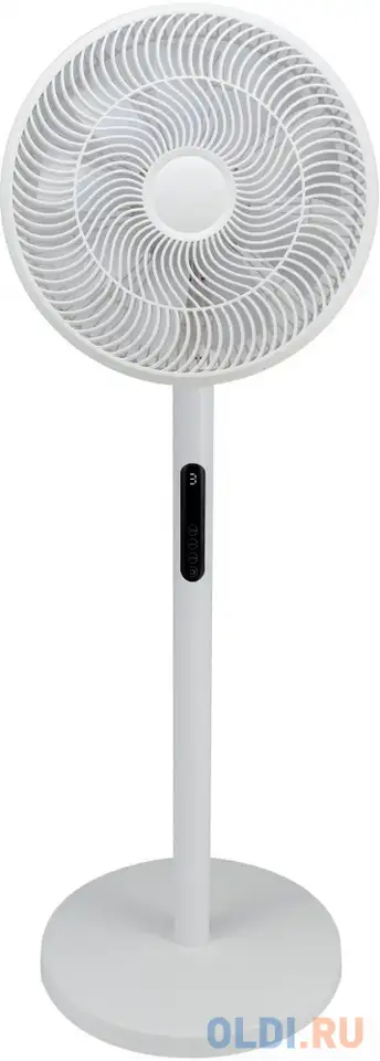 Вентилятор напольный domfy dcw-f-40pe-1 40 вт белый, фотография 1