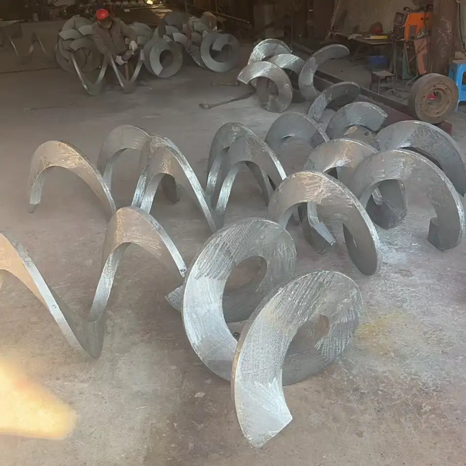 ШНЕКИ. ШНЕКОВЫЕ СПИРАЛИ, ВИТКИ ДЛЯ ШНЕКОВ, РЕМОНТ ШНЕКОВ, фотография 3