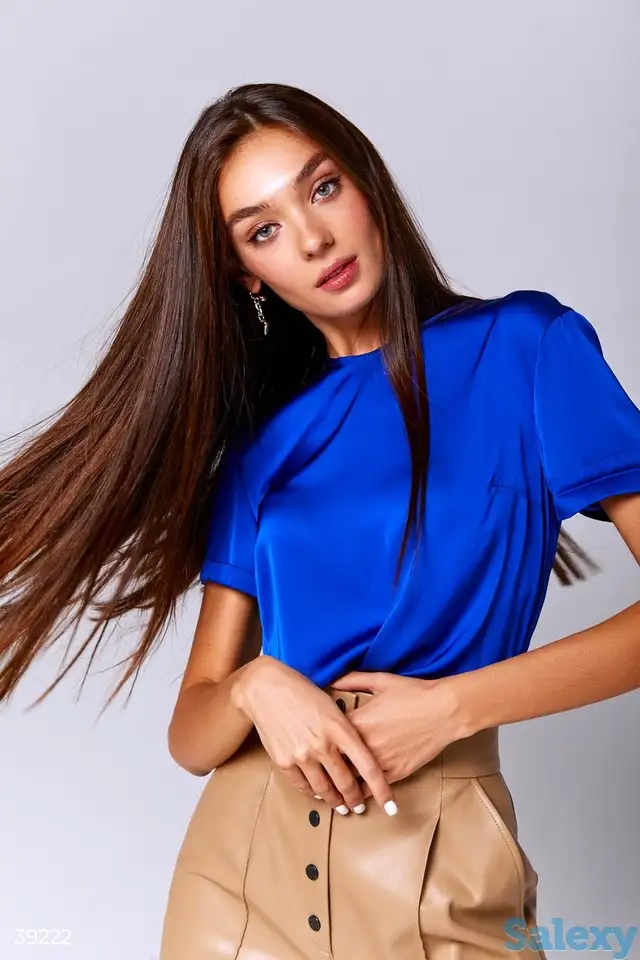 Базовый топ из шелка, фотография 1