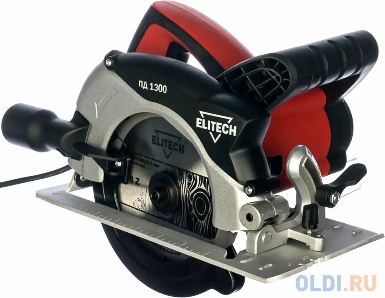 Дисковая пила elitech пд 1300 1300 вт 160мм, фотография 1