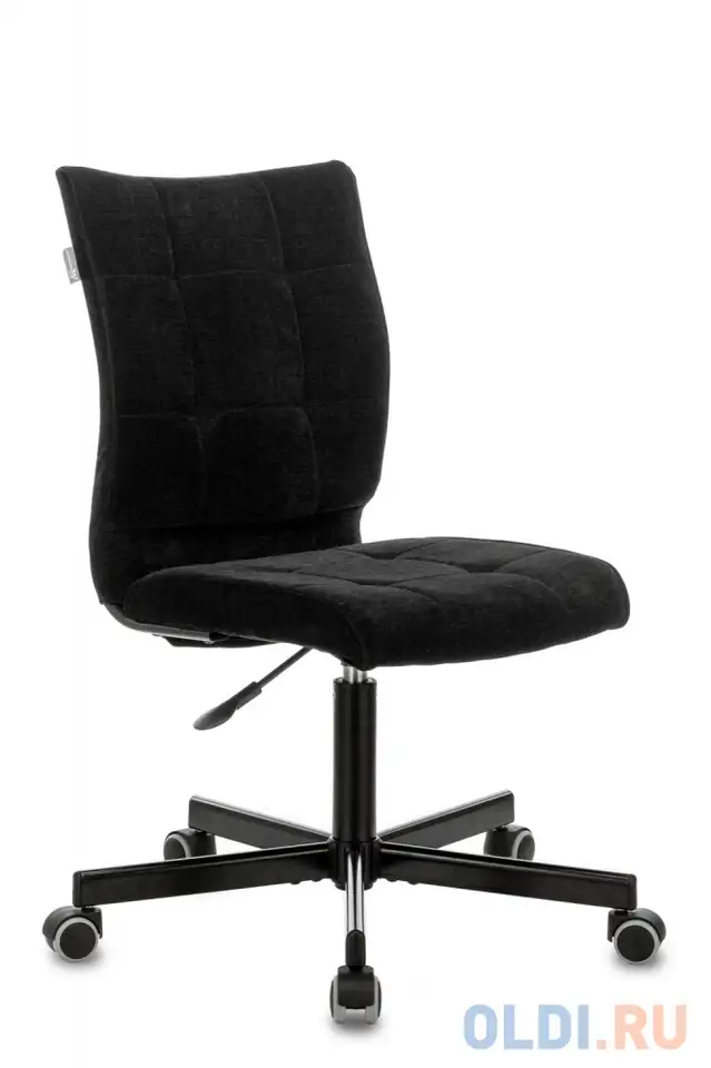 Кресло бюрократ ch-330m черный light-20 крестовина металл черный, фотография 1