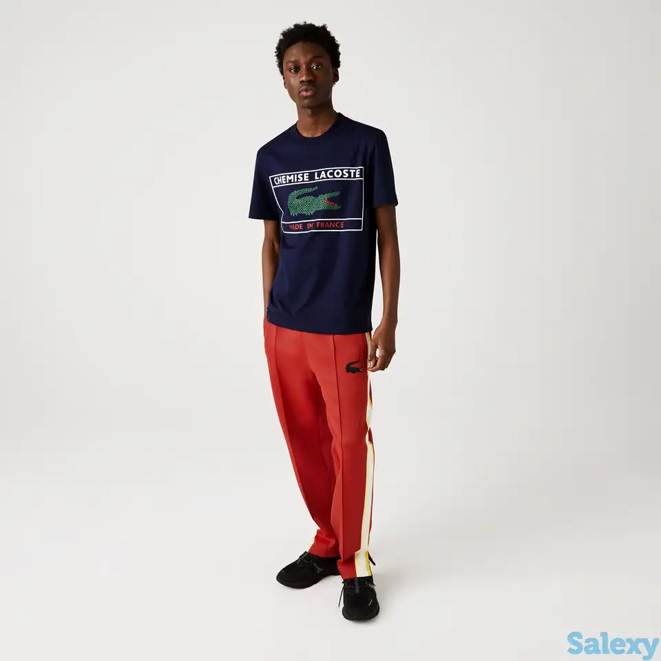 Мужская футболка из органического хлопка с принтом made in france, фотография 1