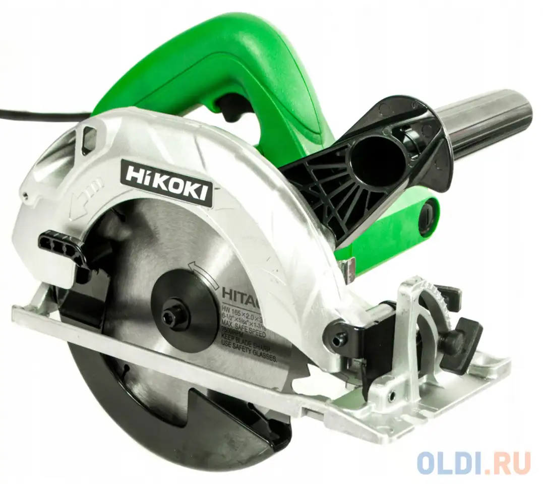 Циркулярная пила hikoki c6ss 1050 вт 165мм, фотография 1