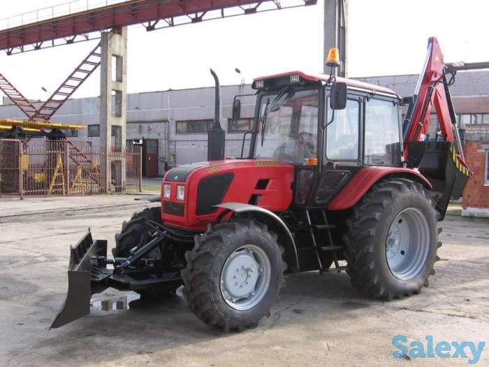 Экскаватор-бульдозер на базе трактора МТЗ 