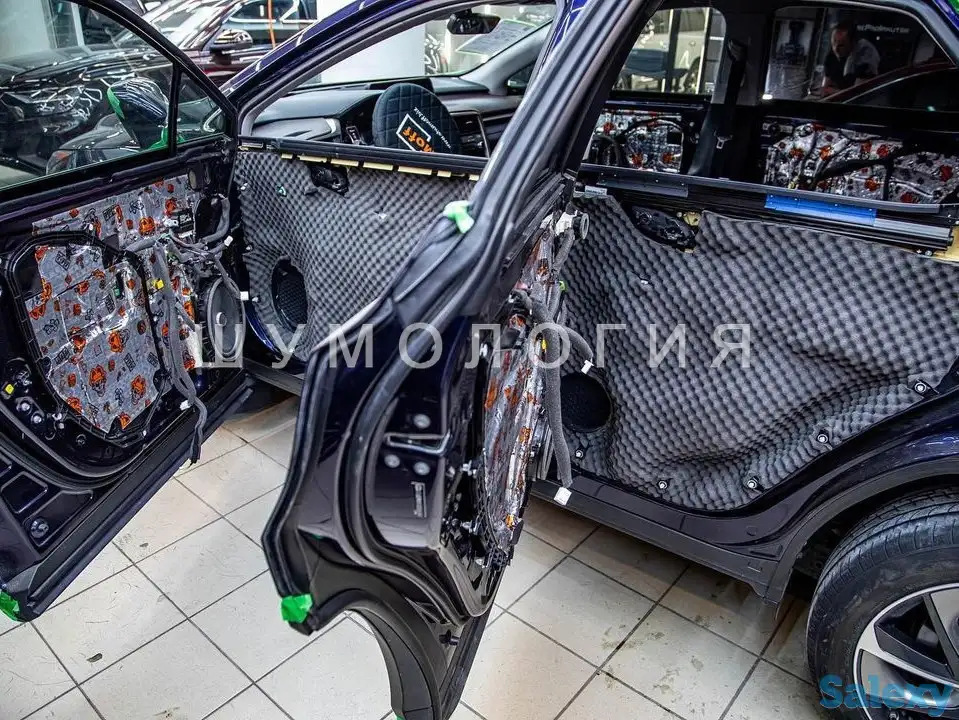 Шумоизоляция в 2-3 слоя! Качественно, гарантия, фотография 1