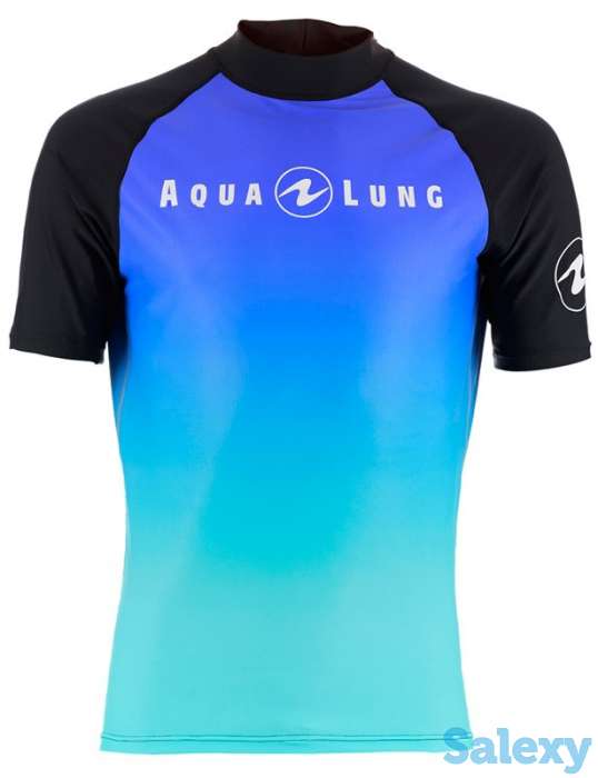 Майка лайкра, короткий рукав, black frozen blue, муж,, фотография 4