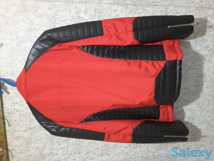 Продам куртку демисезонную Franco Di Marco с кожаными вставками, фотография 5