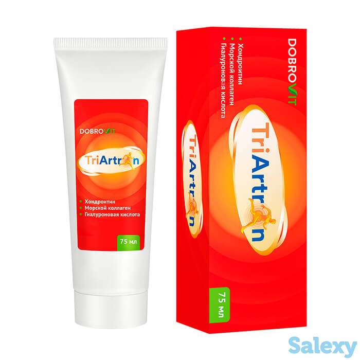Крем для суставов и мышц dobrovit triartron, фотография 2