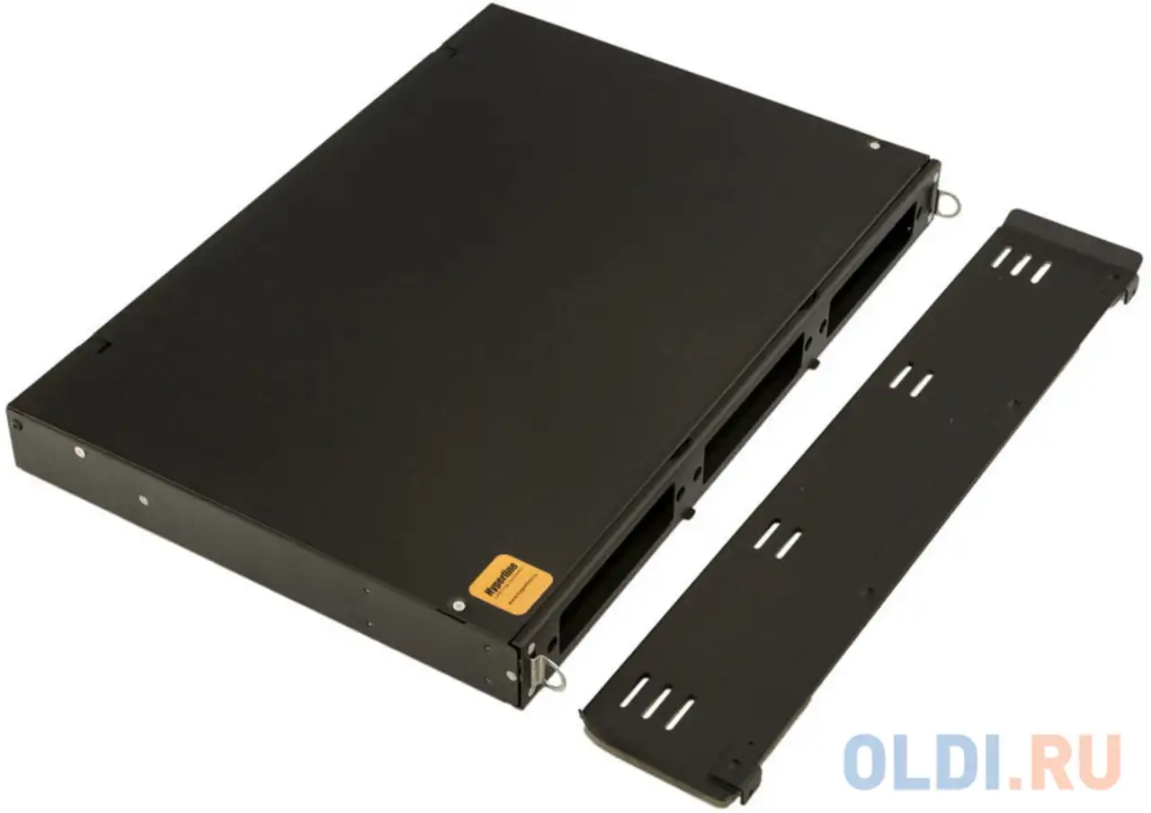 Hyperline fo-19v-1u-3xslt-w130h30-24un-bk бокс оптический универсальный 19